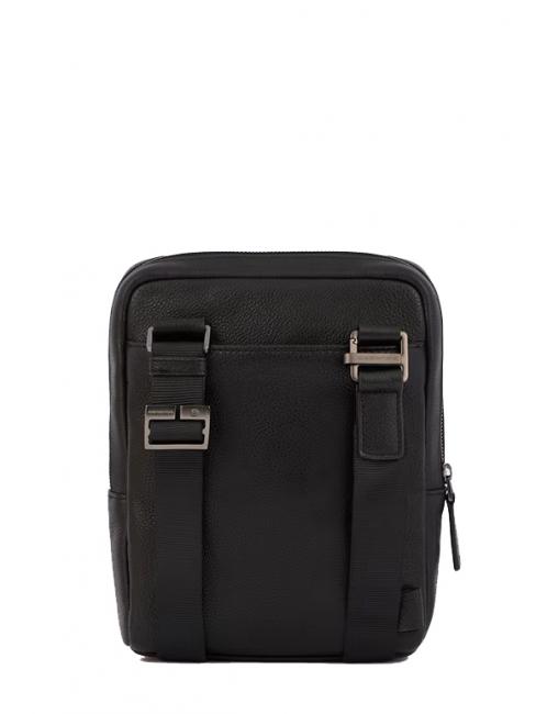 PAAVO Bolso para iPad Mini, en piel negro - Bandoleras Hombre