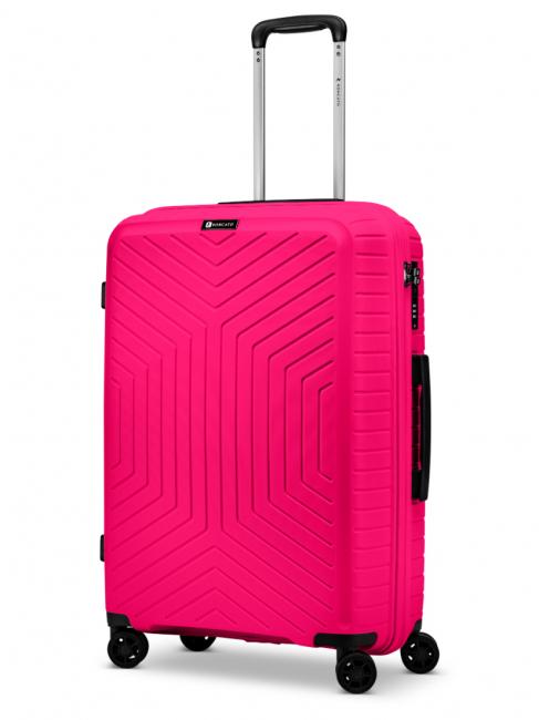 HEXA Set de 3 carros: cabina + mediano + grande fucsia - Set Trolley