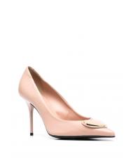 LOVE MOSCHINO Scarpa d&eacute;collet&eacute; alta in nappa  desnudo - Zapatos Mujer - 3