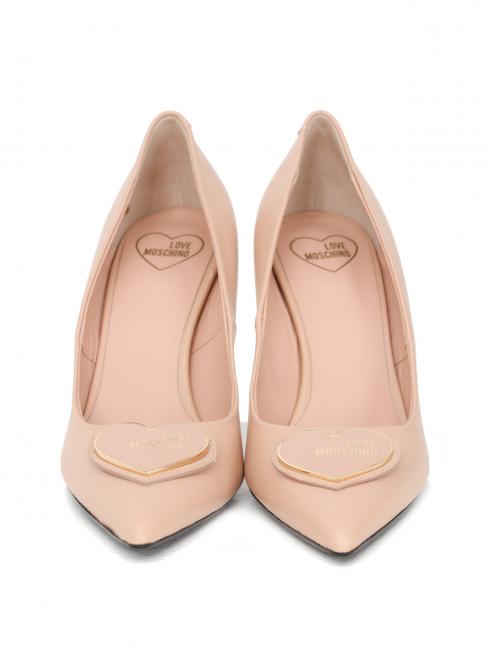 Scarpa d&eacute;collet&eacute; alta in nappa  desnudo - Zapatos Mujer