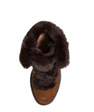 GUESS GALWAY 3 Botas altas bronceado - Zapatos Mujer - 5