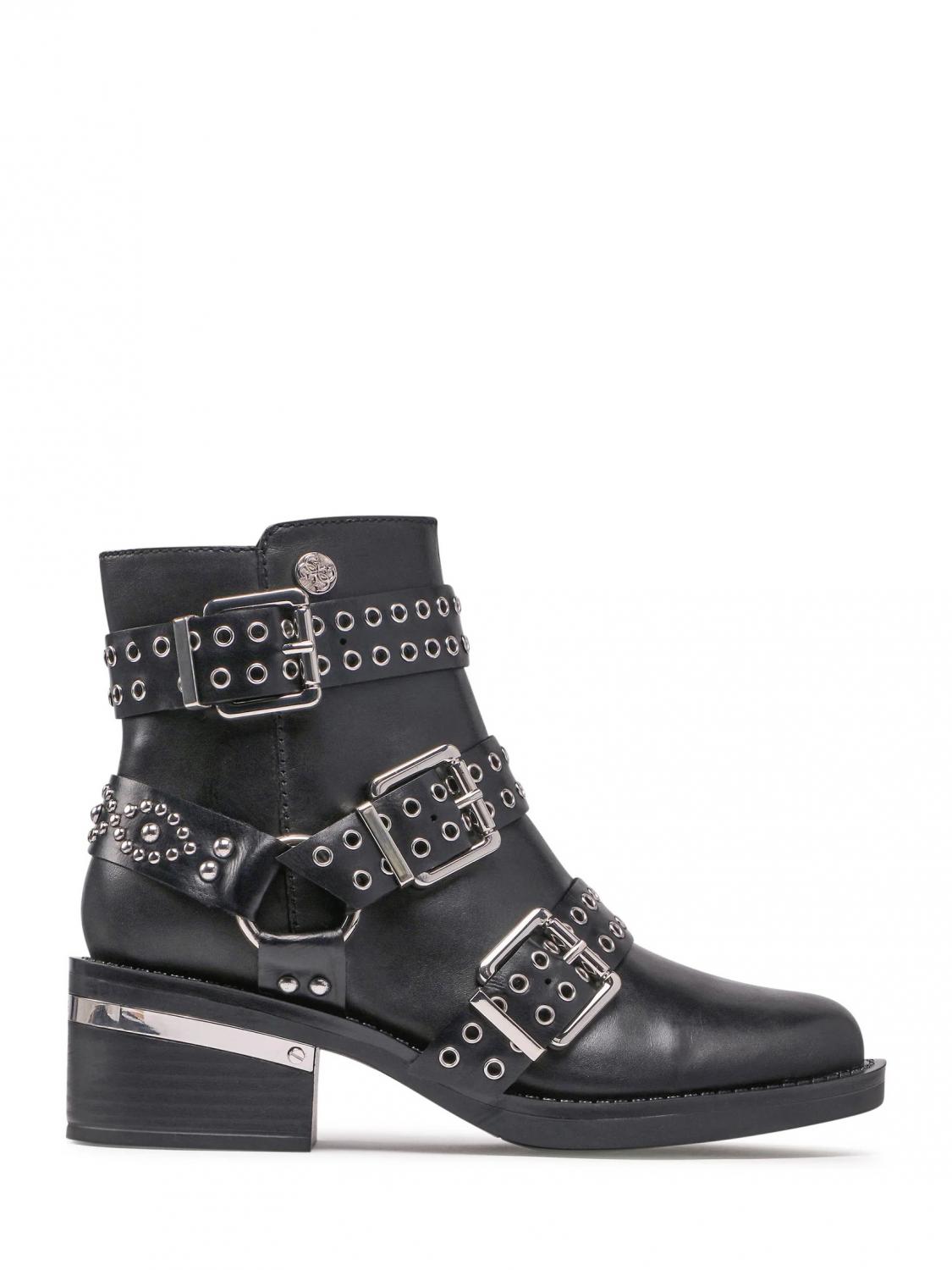 Botines con on sale hebilla