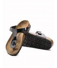 BIRKENSTOCK GIZEH Barniz Birko-Flor negro - Zapatos unisex - 5