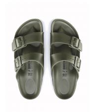 BIRKENSTOCK ARIZONA ESSENTIAL Sandalia de goma caqui - Zapatos unisex - 3