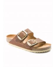 BIRKENSTOCK ARIZONA BIG BUCKLE Sandalia en piel engrasada coñac - Zapatos unisex - 4