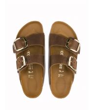 BIRKENSTOCK ARIZONA BIG BUCKLE Sandalia en piel engrasada coñac - Zapatos unisex - 3