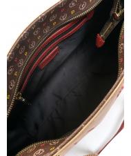POLLINI HERITAGE  Bolsa de la compra con estampado all over multicolor/nude/rojo - Bolsos Mujer - 5