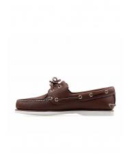 TIMBERLAND 2 EYE BOAT N&aacute;uticos de piel marr&oacute;n - Zapatos Hombre - 3