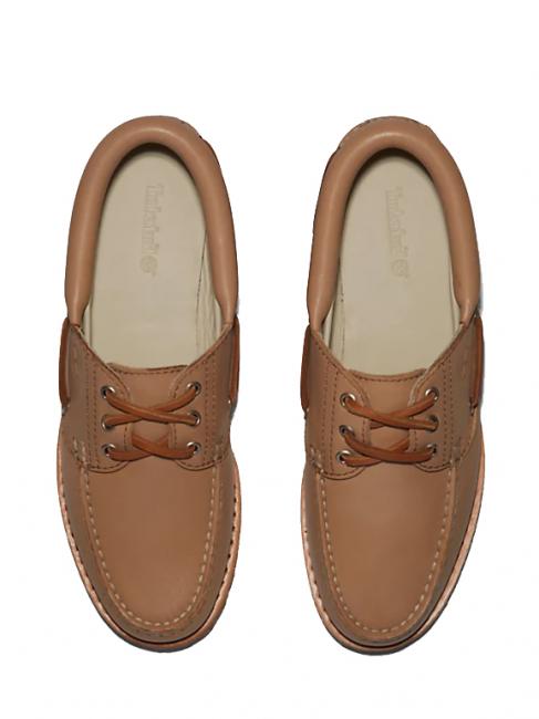 NOREEN 3-EYE Mocasines náuticos tanino - Zapatos Mujer