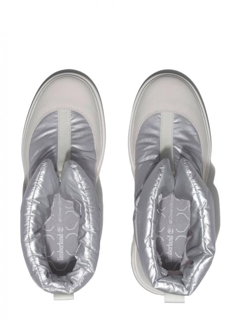 RAY CITY Bota acolchada blanco brillante - Zapatos Mujer