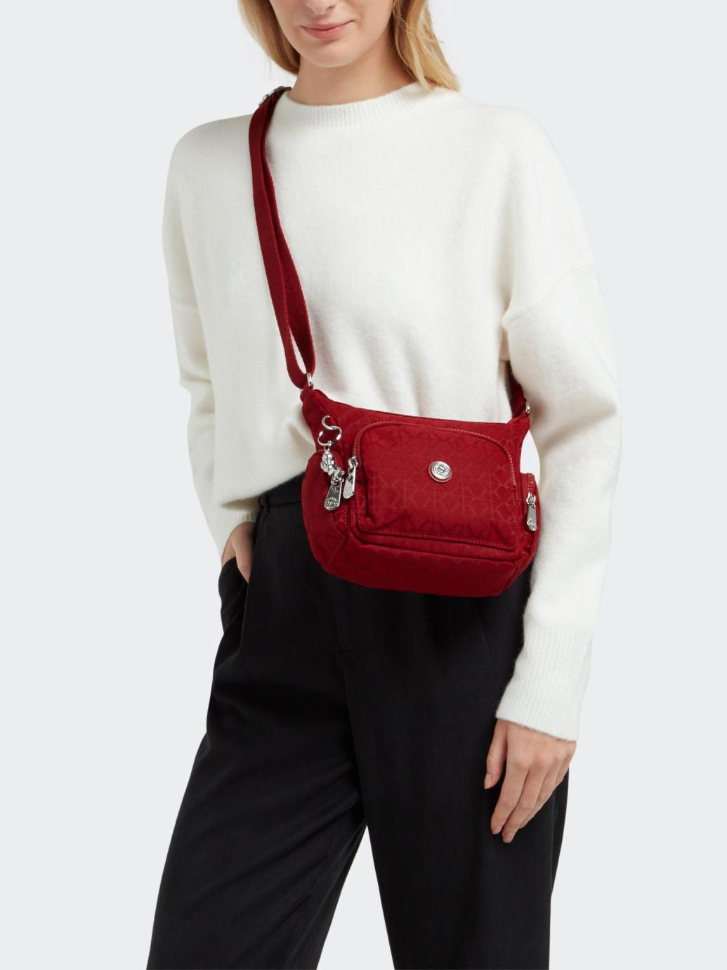 Bolso Bandolera Pequeño Gabbie - Gris Relajado | Kipling