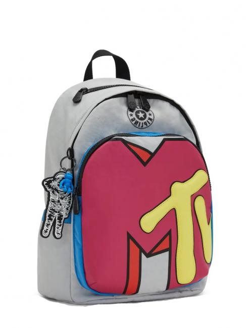 DELIA MTV + Mochila en tejido reciclado mtv de gran tamaño - Mochilas Escuela & Tiempo Libre