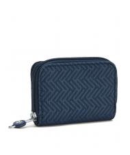 KIPLING TOPS Cartera peque&ntilde;a relieve azul sin fin - Carteras Mujer - 2