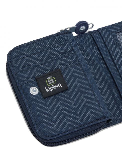 TOPS Cartera peque&ntilde;a relieve azul sin fin - Carteras Mujer