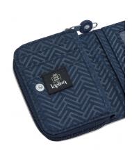 KIPLING TOPS Cartera peque&ntilde;a relieve azul sin fin - Carteras Mujer - 4