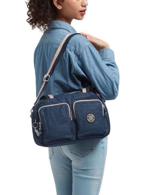 COOL DEFEA Bolso bandolera con bandolera combo de salvia tierna - Bolsos Mujer