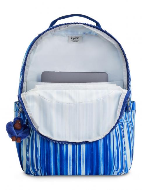 SEOUL KIDS Mochila para portátil de 15" rayas reales - Mochilas Escuela & Tiempo Libre