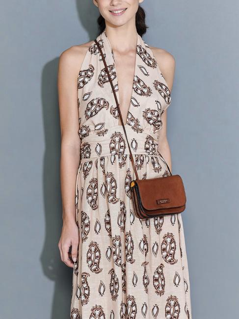 RUSTICI Bolso bandolera de piel BROWN - Bolsos Mujer