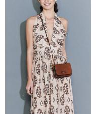 THE BRIDGE RUSTICI Bolso bandolera de piel BROWN - Bolsos Mujer - 5