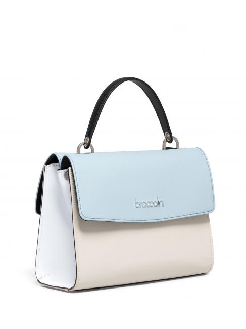 ALICIA Bolso carpeta con bandolera beis / multicolor - Bolsos Mujer