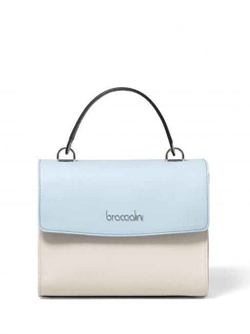 ALICIA Bolso carpeta con bandolera beis / multicolor - Bolsos Mujer