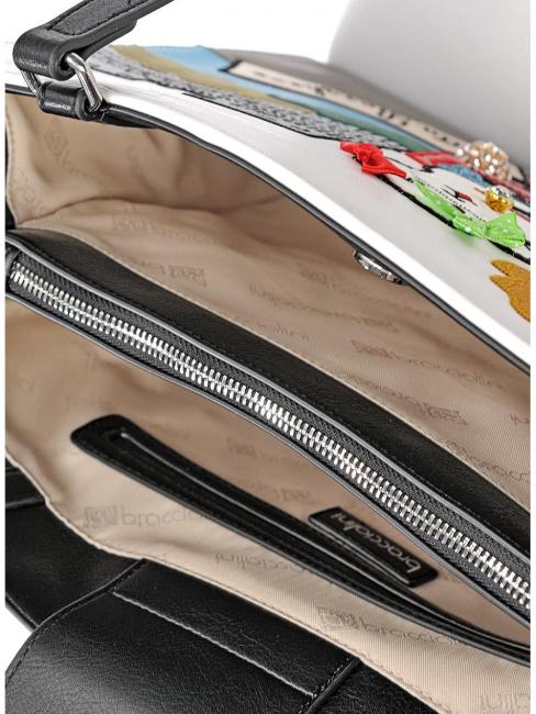 CARTOLINE ROMA Bolso shopper de hombro negro - Bolsos Mujer