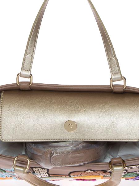 CARTOLINE FIRENZE Bolso de mano con bandolera negro - Bolsos Mujer