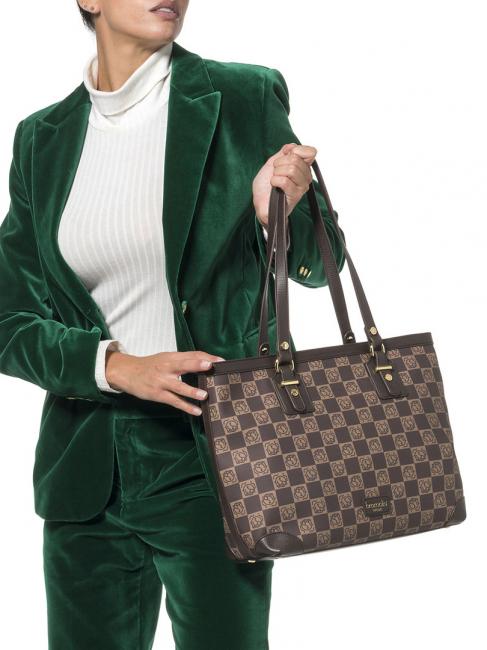 MONORANGE Bolso shopper de hombro Marrón - Bolsos Mujer