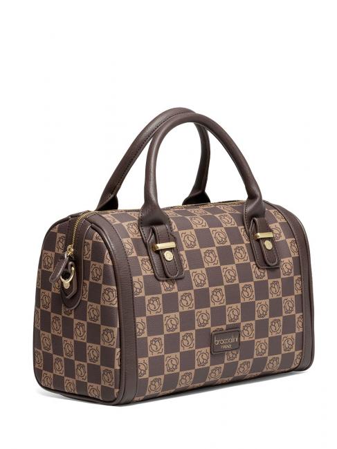 MONORANGE Bolsa baúl con bandolera Marrón - Bolsos Mujer