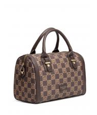 BRACCIALINI MONORANGE Bolsa baúl con bandolera Marrón - Bolsos Mujer - 2