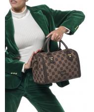 BRACCIALINI MONORANGE Bolsa baúl con bandolera Marrón - Bolsos Mujer - 4