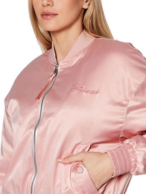 ALEXIA Chaqueta de bombardero rosas rosadas - Chaquetas de mujer