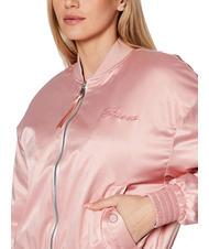 GUESS ALEXIA Chaqueta de bombardero rosas rosadas - Chaquetas de mujer - 3