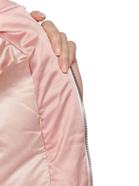 ALEXIA Chaqueta de bombardero rosas rosadas - Chaquetas de mujer