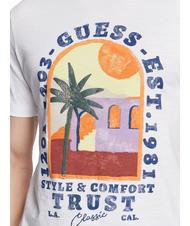 GUESS PALM WINDOW Camiseta estampada purwhite - camiseta - 3