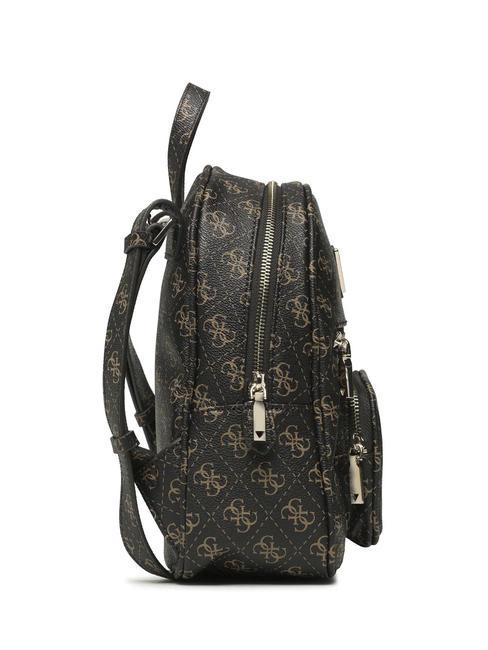 ECO ELEMENTS mochila con logo estampado marr&oacute;n - Bolsos Mujer
