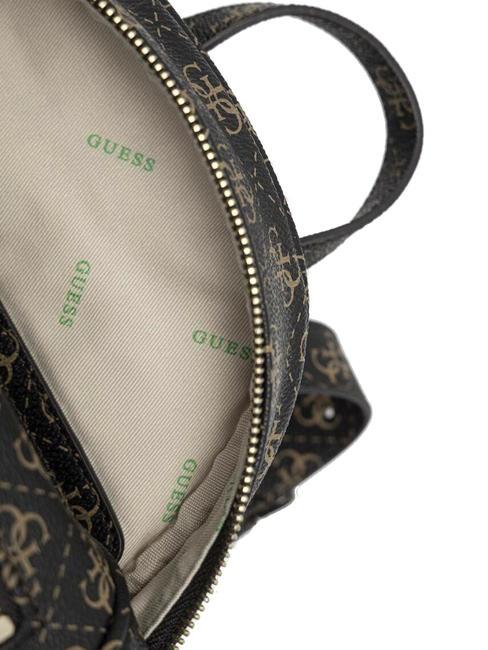 ECO ELEMENTS mochila con logo estampado marr&oacute;n - Bolsos Mujer