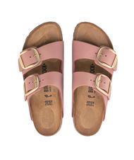 BIRKENSTOCK ARIZONA BIG BUCKLE Zapatilla de piel nobuk rosas viejas - Zapatos Mujer - 3
