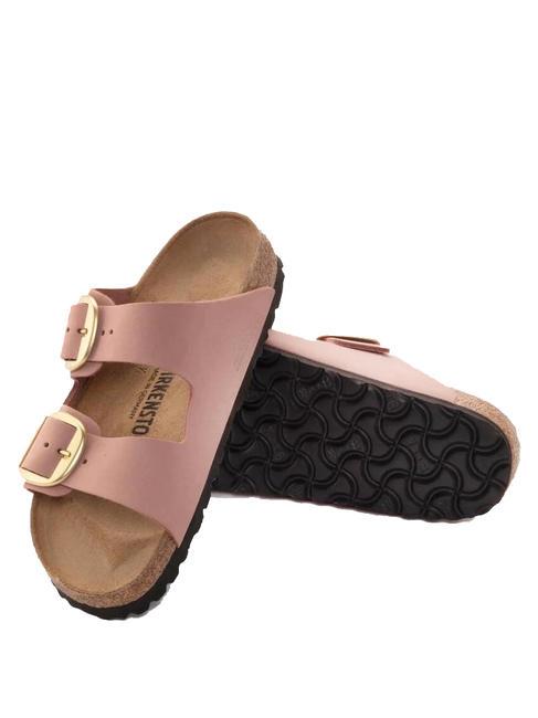 ARIZONA BIG BUCKLE Zapatilla de piel nobuk rosas viejas - Zapatos Mujer