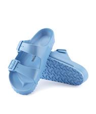 BIRKENSTOCK ARIZONA EVA Sandalia babucha de goma cielo azul - Zapatos Mujer - 6