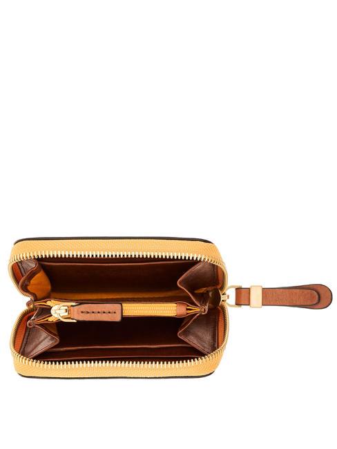 CHIARA Cartera pequeña en piel BROWN - Carteras Mujer