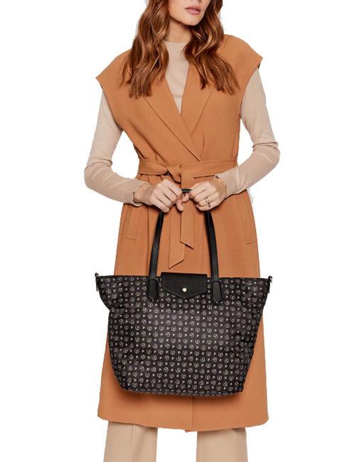 HERITAGE SOFT HERITAGE SOFT Bolso shopper, con bandolera negro - Bolsos Mujer