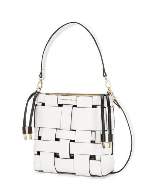 ALEXANDRA Mini bolso bombonera con bandolera blanco - Bolsos Mujer