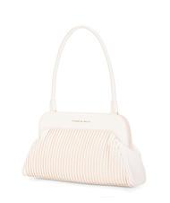 TOSCA BLU PLISSE Bolsa de hombro blanco - Bolsos Mujer - 2