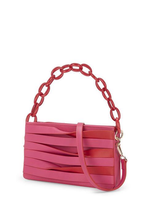 SUMMER WAVES Bolso de mano, con bandolera fucsia - Bolsos Mujer