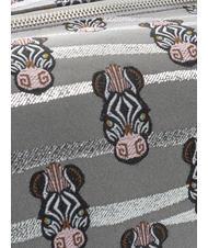 BRACCIALINI JACQUARD Bolsa de maletero cebra - Bolsos Mujer - 4