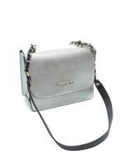 BRACCIALINI MICHELLE Bolso bandolera de piel PLATA - Bolsos Mujer - 2