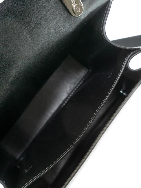 MICHELLE Bolso bandolera de piel PLATA - Bolsos Mujer