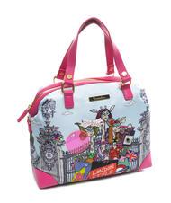 BRACCIALINI STICKERS Bolsa de maletero negro - Bolsos Mujer - 2