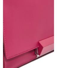 GIANNI CHIARINI LILY Bolso clutch de piel con bandolera buganvillas - Bolsos Mujer - 4